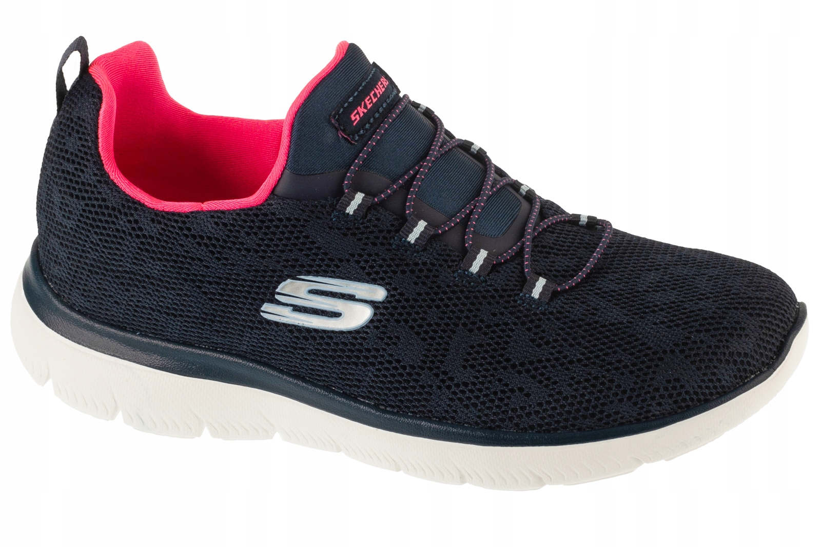 Skechers Summits Leopard Spot [37] Dámské tenisky Tkanina Námořnická Modrá