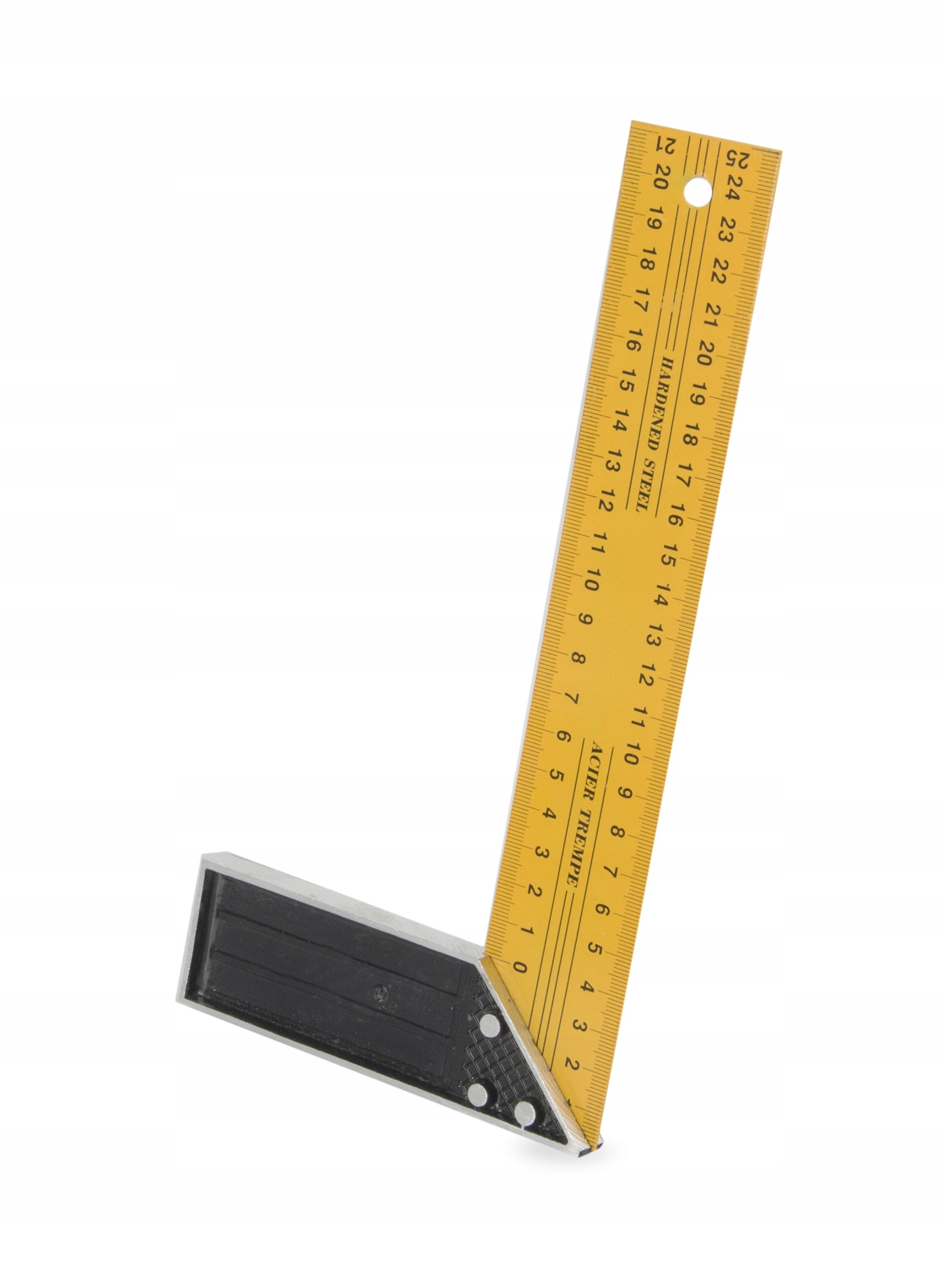

Kątownik Stolarski Żółto-czarny 250mm