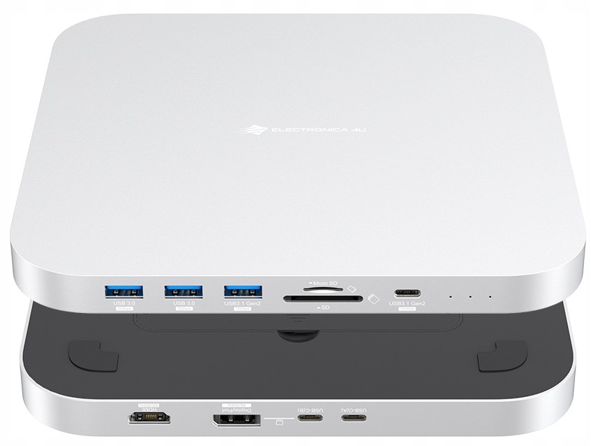Hub stacja dokująca MC25PRO MAX z USB C M.2 NVMe SSD do Mac Mini M1 M2 HDMI Interfejs USB 3.0 USB 3.1 USB typ C