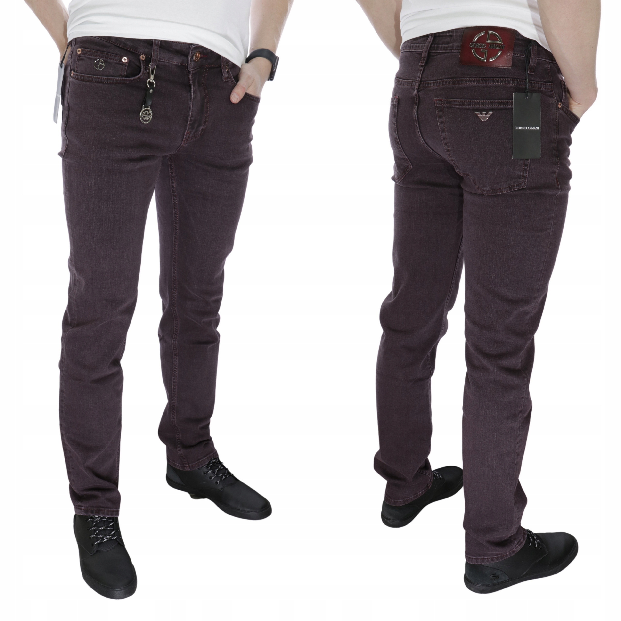 

Armani Jeans Spodnie Slim Giorgio Premium Roz. 34