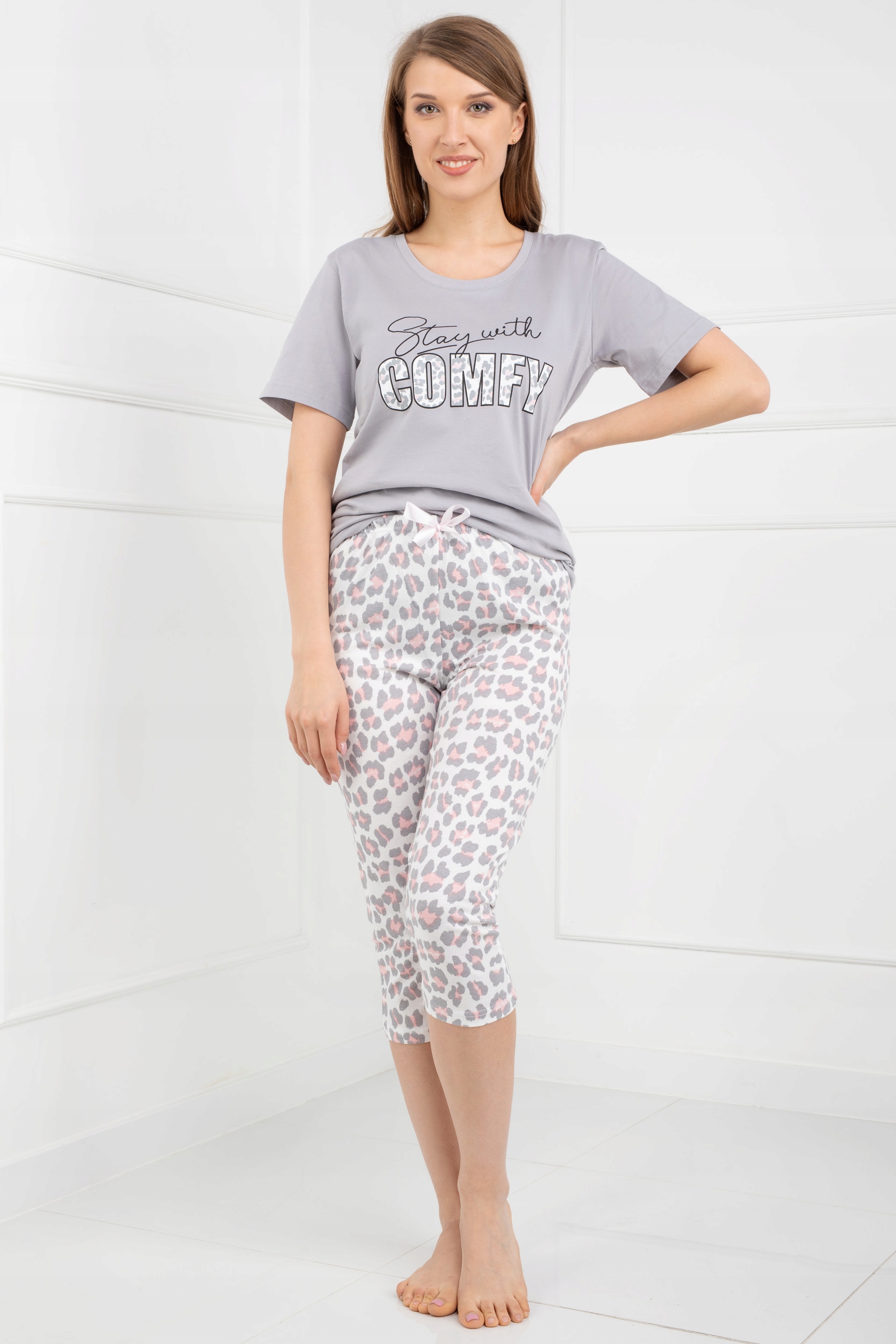 PIŻAMA DAMSKA"KUBA"STAY WITH COMFY - XXL