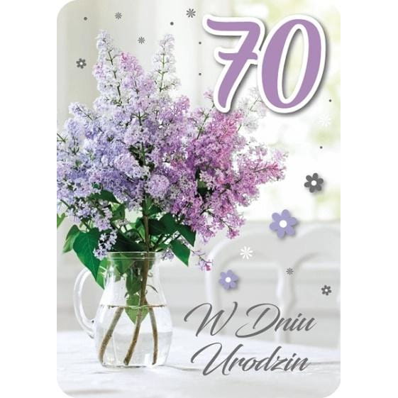 

Armin Style Karnet Urodziny 70 lat w dniu urodzin