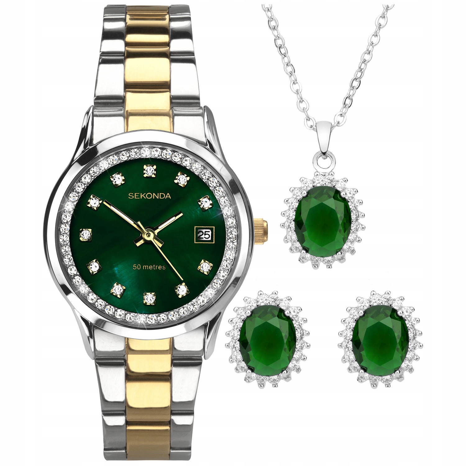 Dámské hodinky Sekonda 49038 Zirkony stříbrné