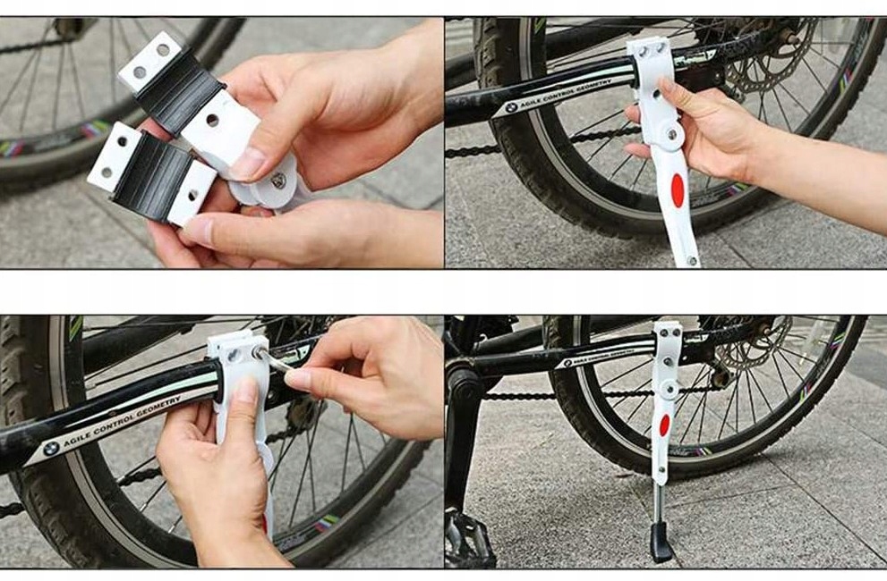 PODPÓRKA STOPKA PODNÓŻEK NÓŻKA BOCZNA DO ROWERU ROWEROWA REGULOWANA P1CZ Rodzaj centralna pojedyncza regulowana tylna