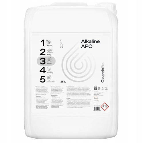 Cleantle Alkaline Apc Univerzálny silný čistiaci prostriedok 25L