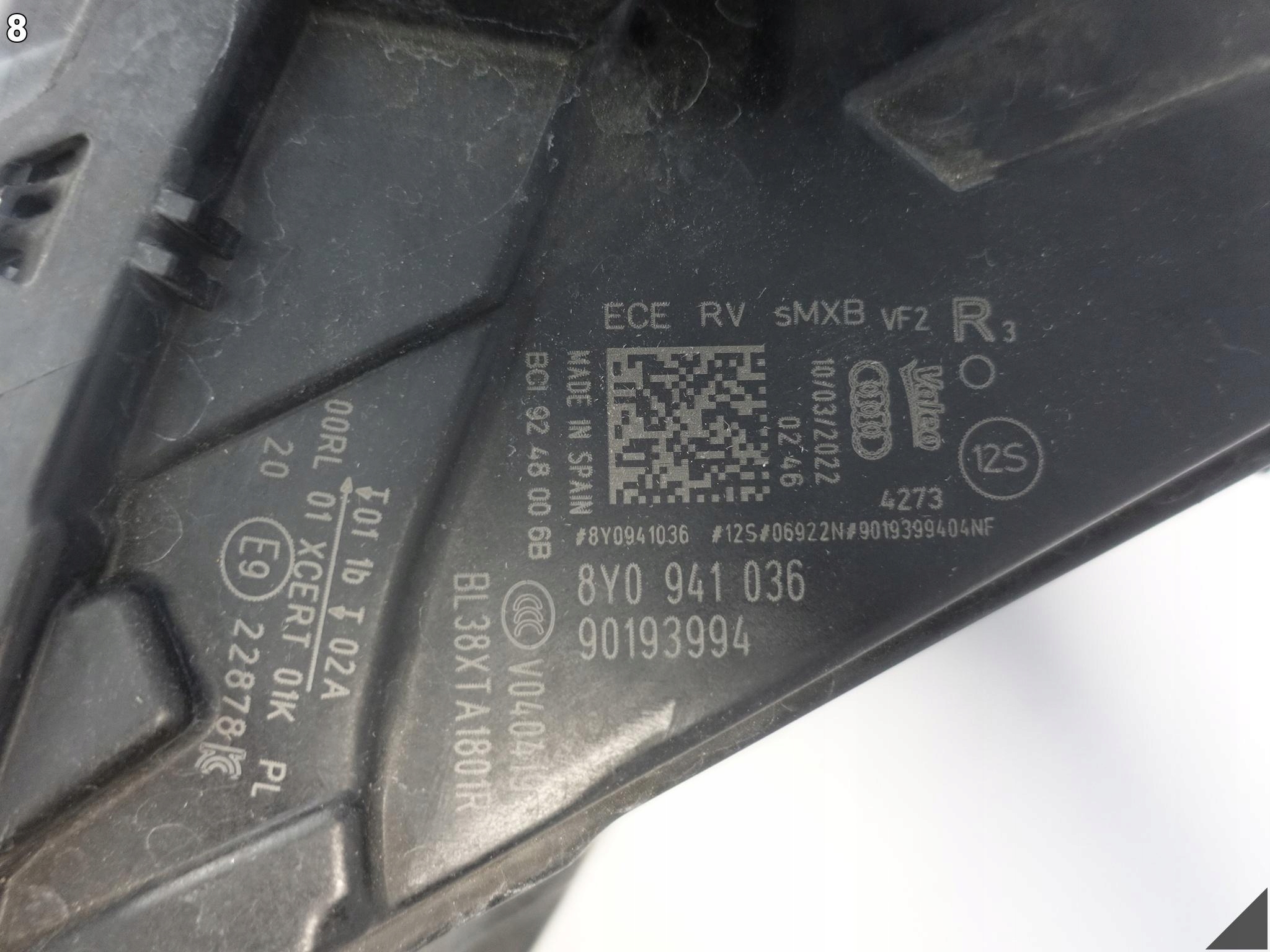 AUDI A3 S3 8Y0 20-23 light FULL LED MATRIX right front EUROPA *036* + module