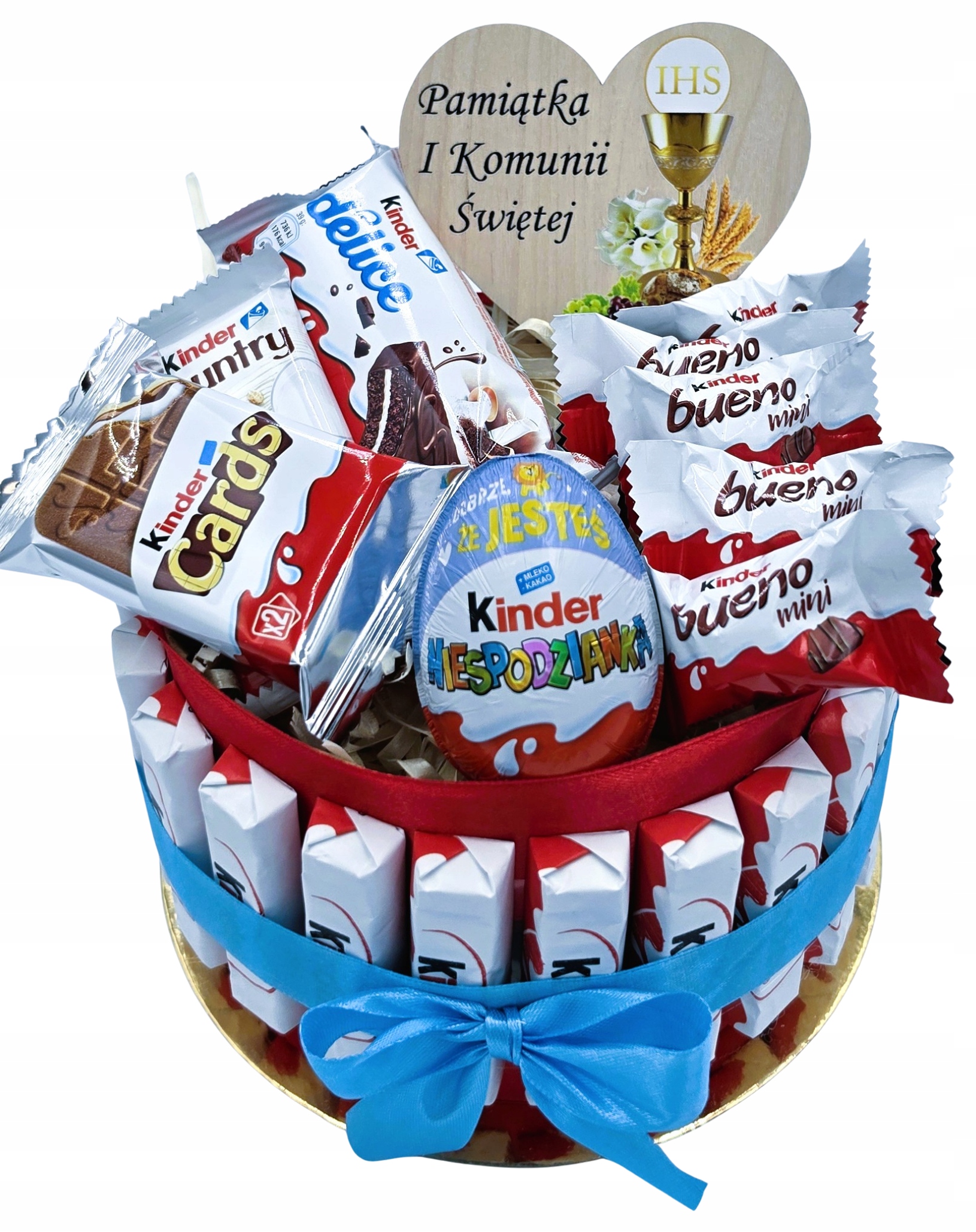 Levně Dort Kinder Dárek k prvnímu svatému přijímání Památka svatého přijímání pro chlapce