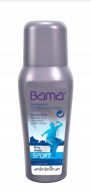 PASTA DO BUTÓW BIAŁA FARBA DO SNEAKERSÓW BAMA 75ML EAN (GTIN) 4053201035865