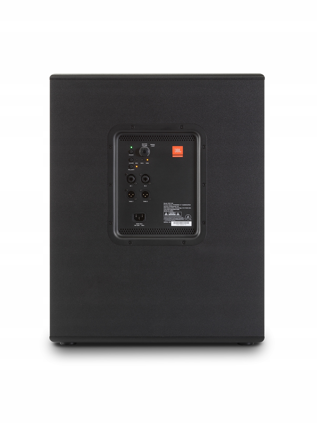 JBL IRX 115S - subwoofer aktywny Rodzaj aktywny