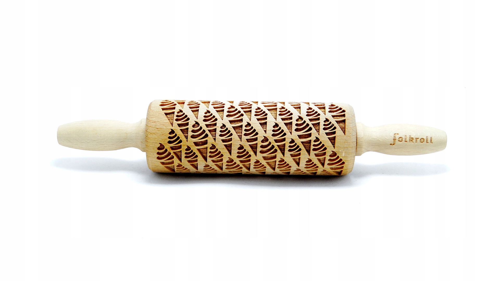 Wałek grawerowany wzór LODY, junior