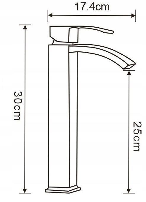 MEXEN LIBRA DQ45 ZESTAW WANNOWY BATERIA CZARNY Linia Libra
