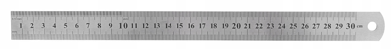 GEKO Przymiar liniowy – linijka ze stali nierdzewnej 300mm G29069 EAN (GTIN) 5901477184017