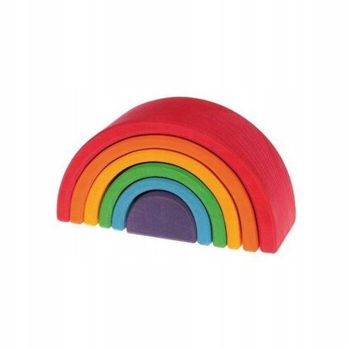 GRIMM'S Drewniana tęcza kolorowa, 6elementów