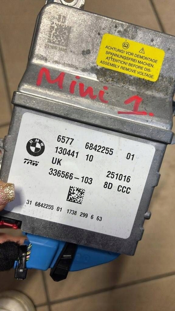 control unit airbag Mini One - Cooper F56 F55 6842255