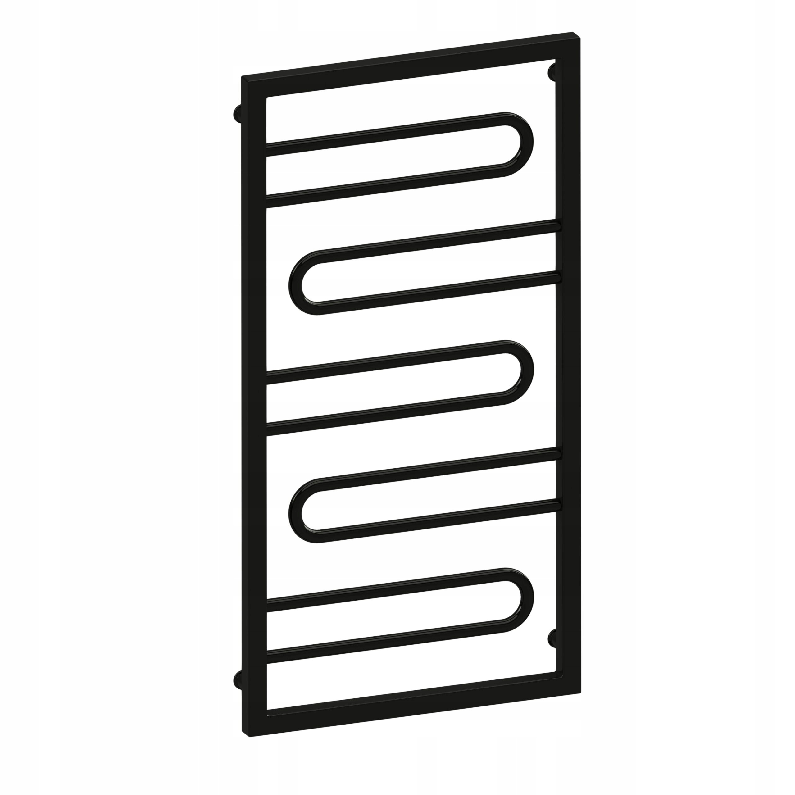 Dekorativní Radiátor Platon H1020 L530 Černý