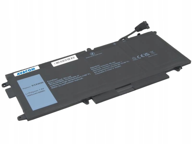 Dell Latitude 7389, 7390 2-v-1 Li Pol 7,6 V 7895m