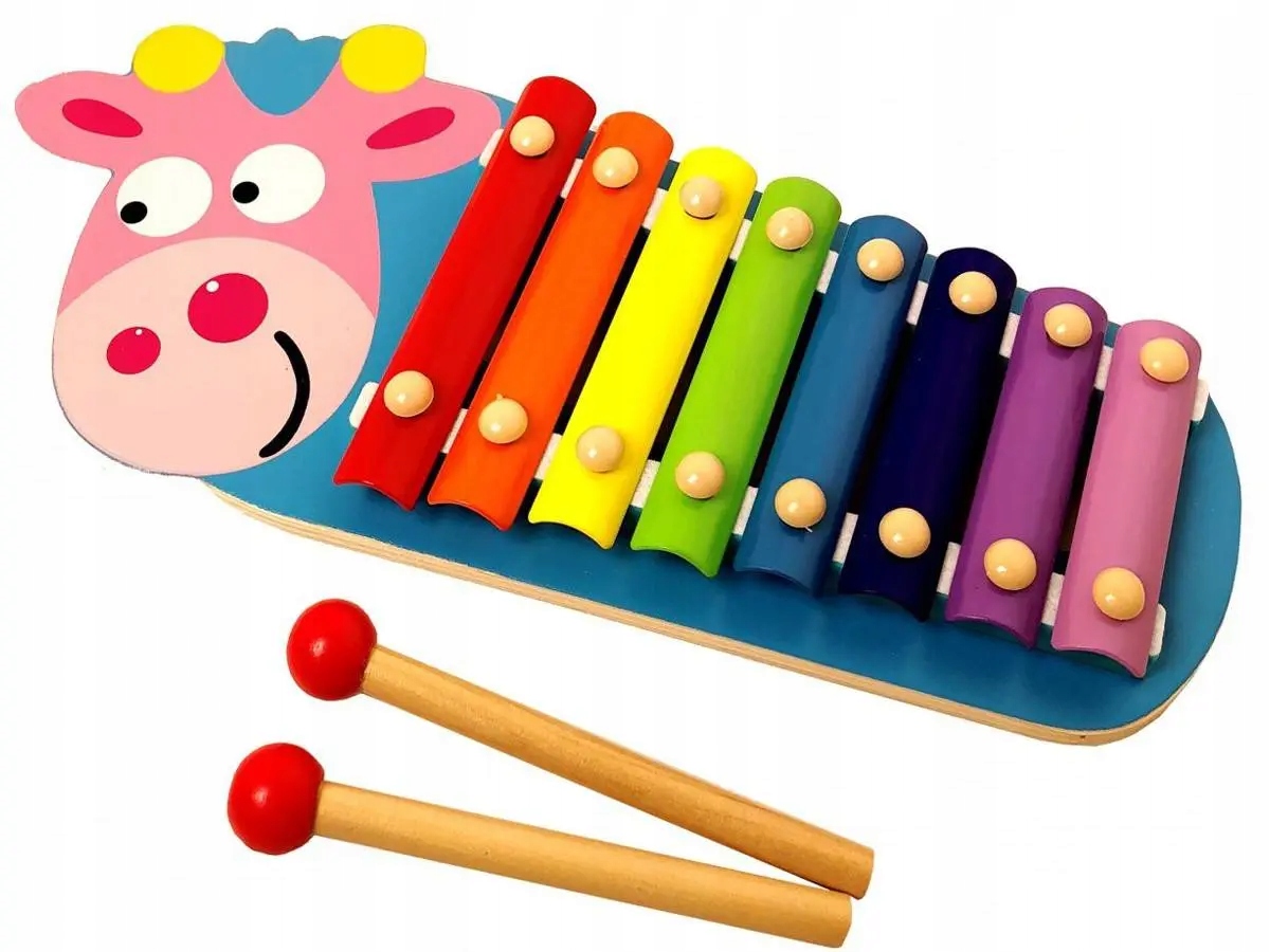 

Smily Play Drewniane Cymbałki Żyrafa Pałeczki 7641
