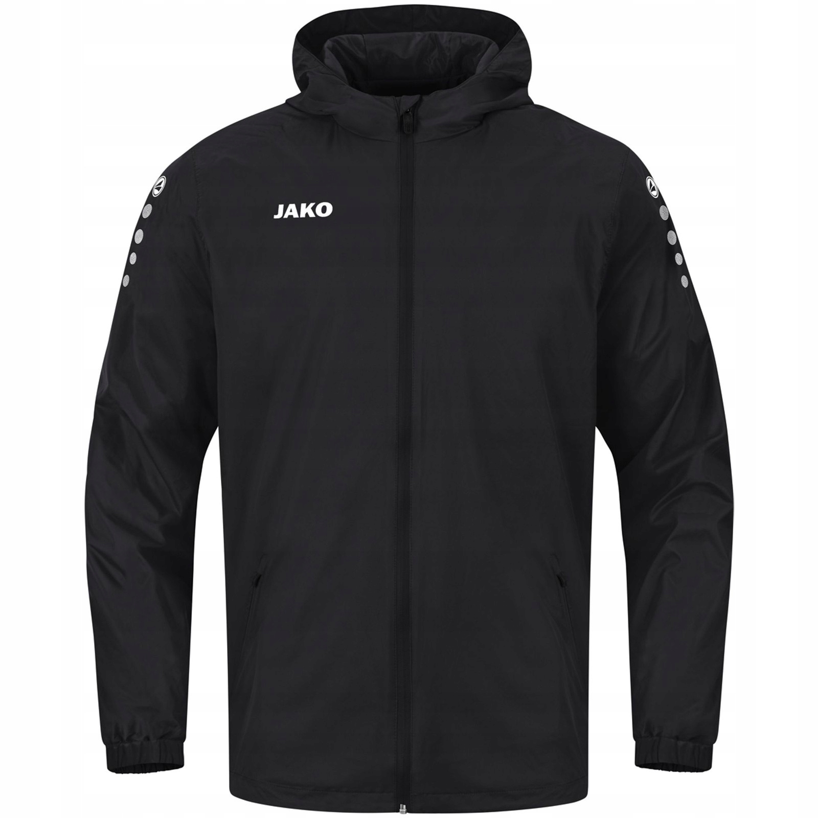 Zimní bunda Jako Coach Team s kapucí černá r.XL