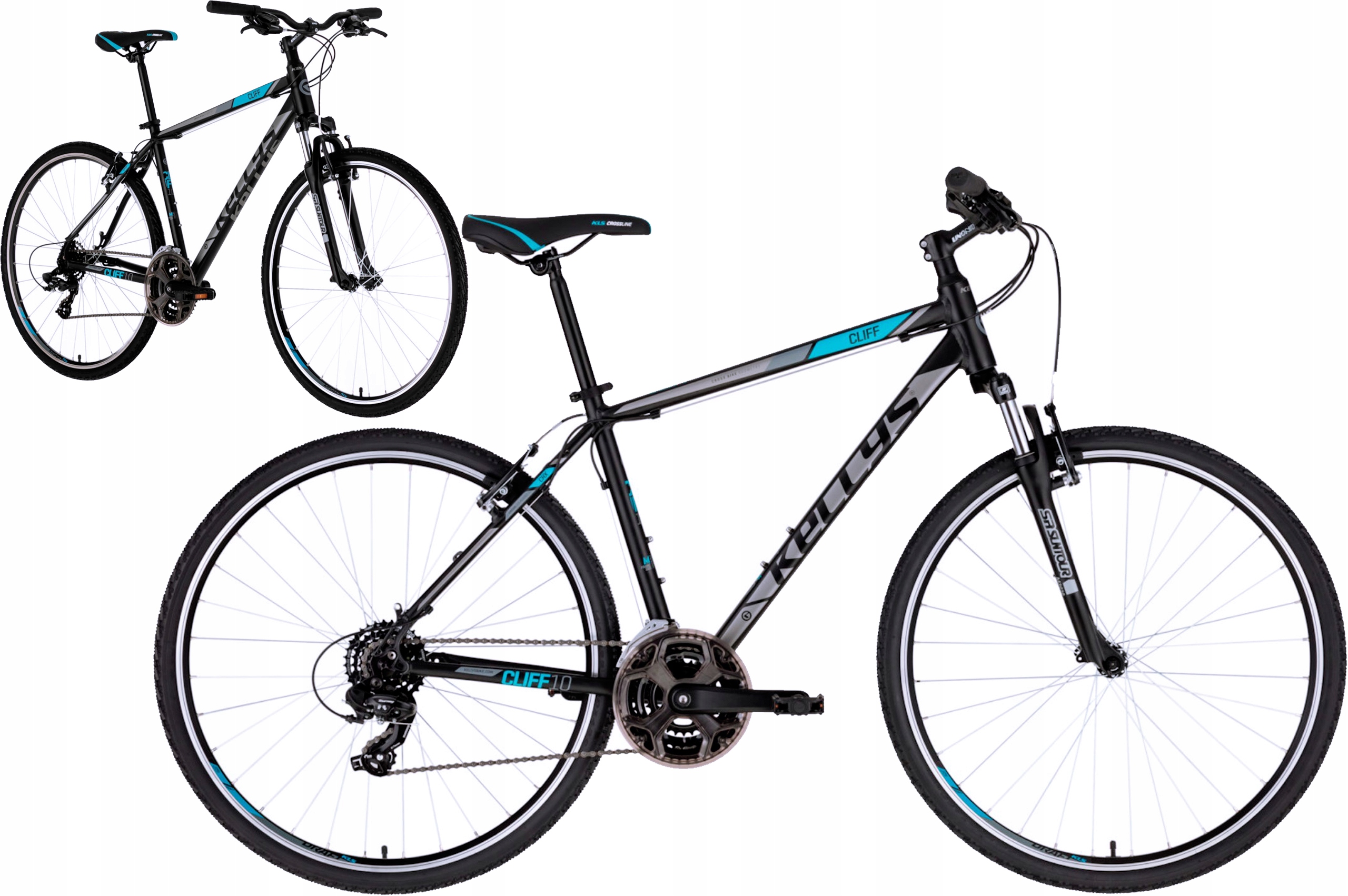 Rower 28 Kellys Cliff 10 rama S czarny R23