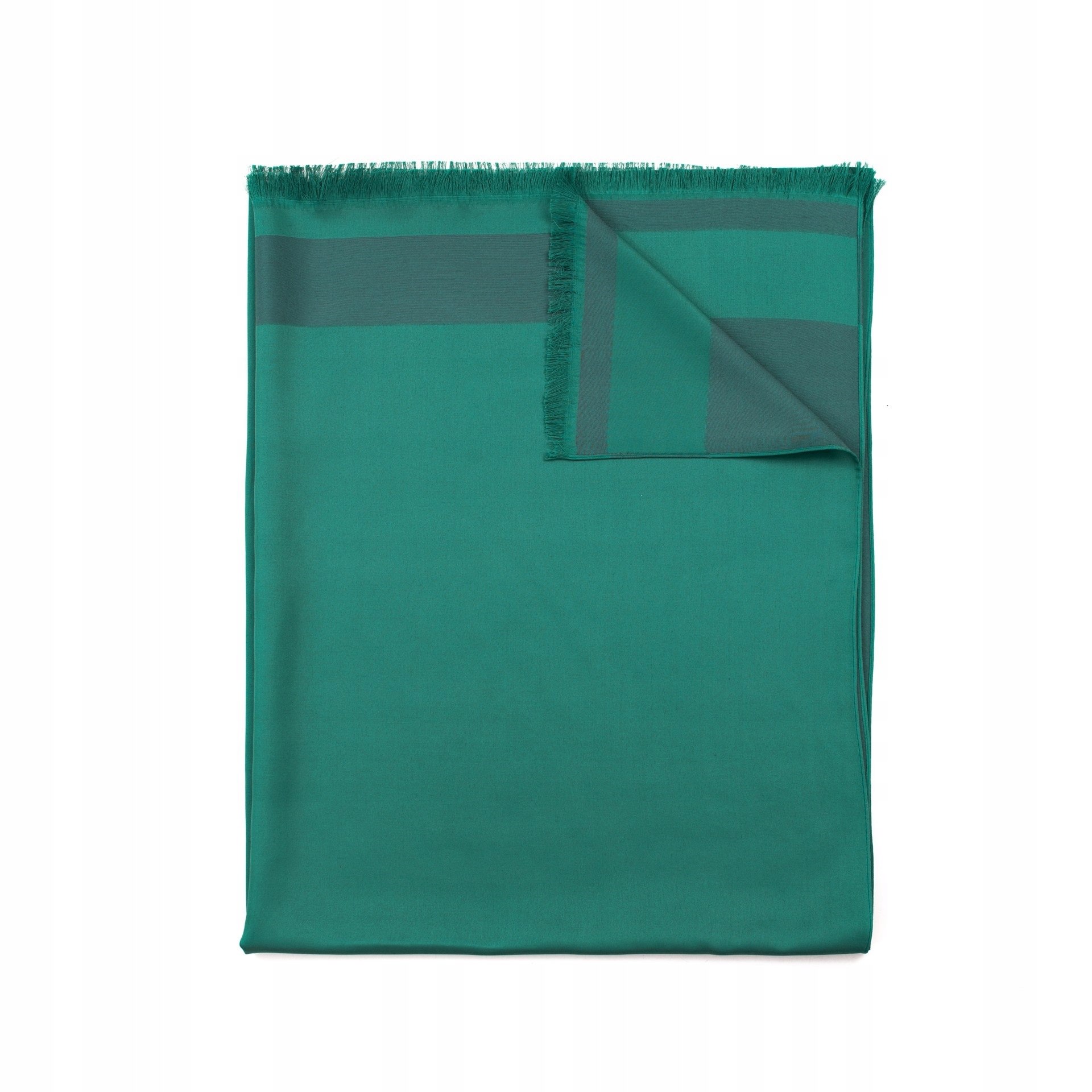 

Szalik Szale Zieleń Gładki Splot Jeden Kolor Szal