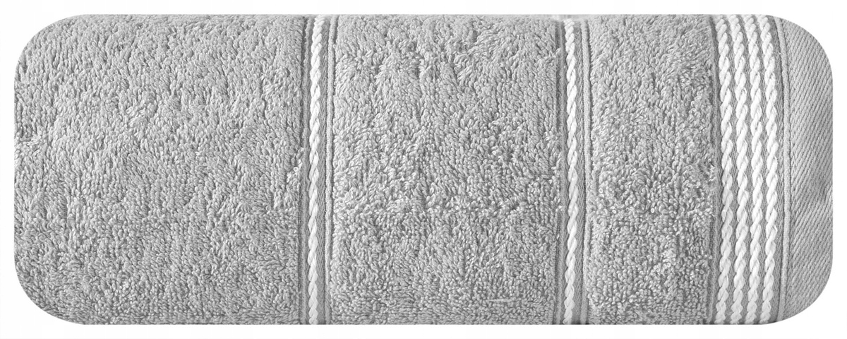 

Ręcznik Bawełna Kąpielowy Mira Popielaty 50x90