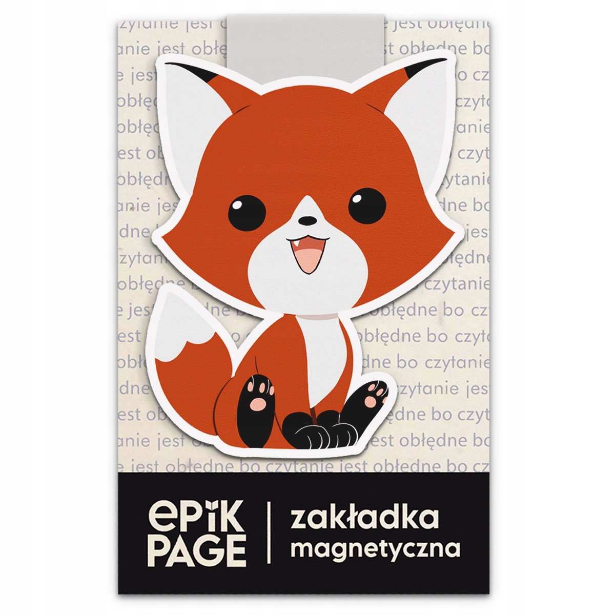 

Zakładka magnetyczna do książki Lis