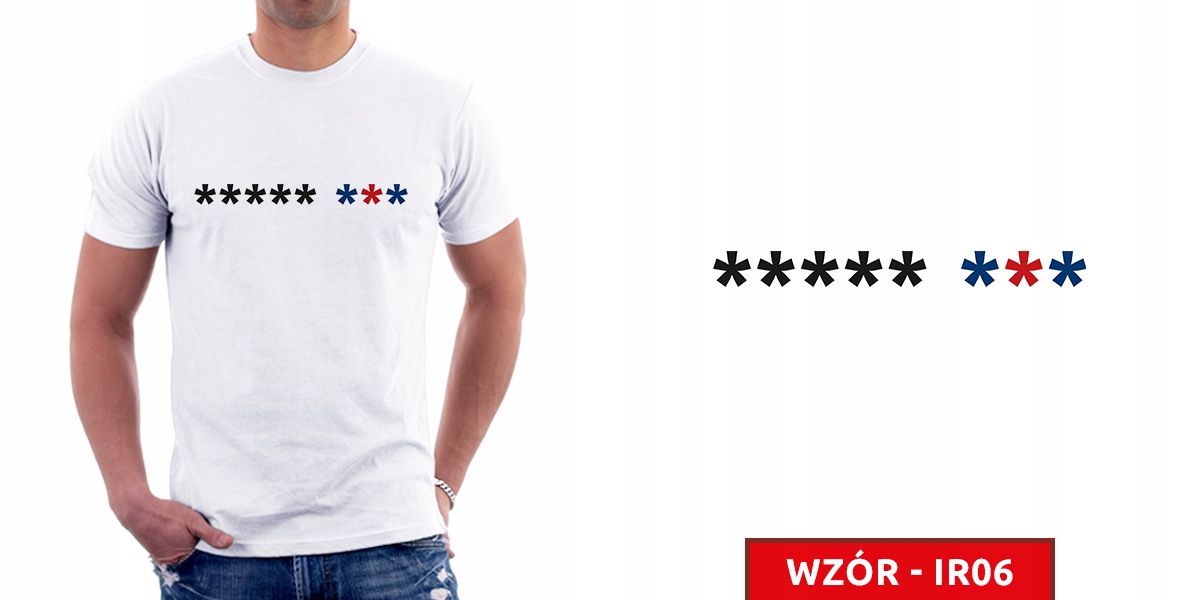 Koszulka Ruch Ośmiu Gwiazd 8 PROTEST - XXL Kolor biały