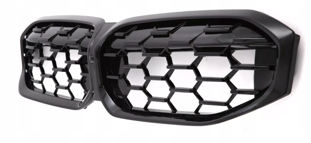 Maska Chladiče Ledvinky Atrapa Bmw G20 G21 LCI Lift 2022-2024+ Černý Lesk M340 Look