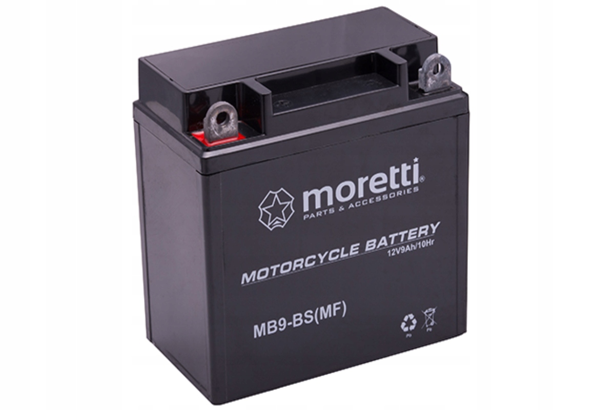 Akumulator żelowy MB9-BS 12V 9Ah MORETTI