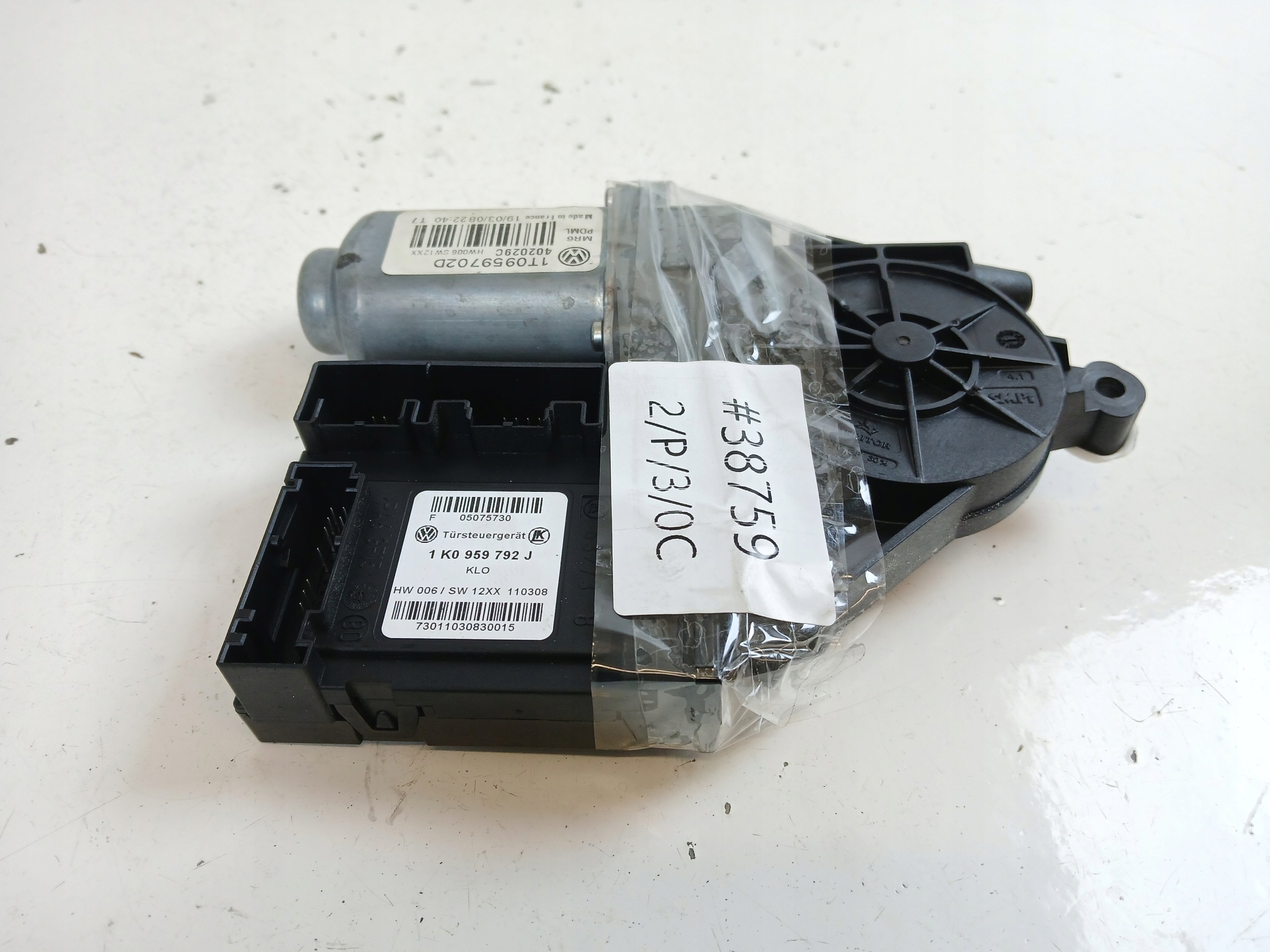 VW TOURAN and mini motor windows right front 1T0959702D 1K0959792J