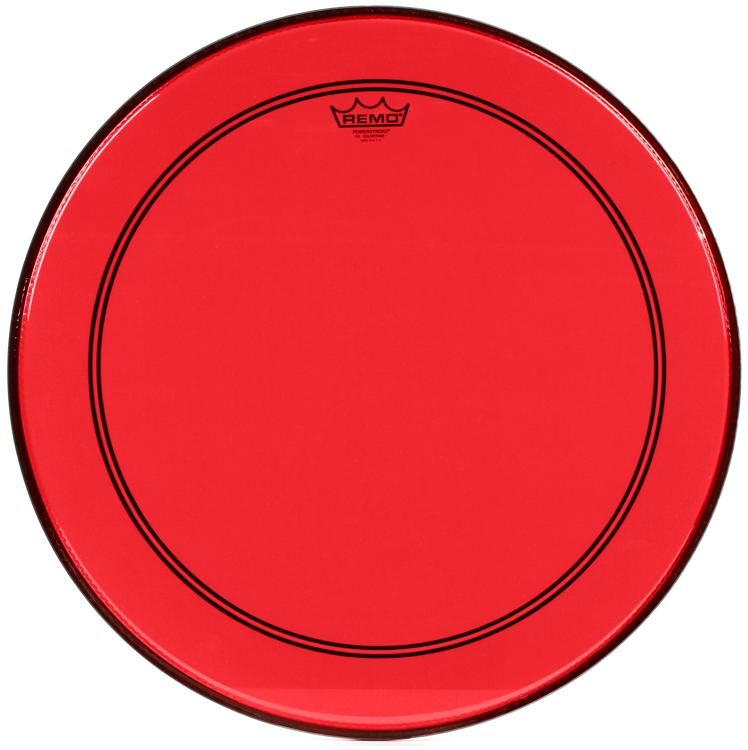 Remo Powerstroke 3 Bass Colortone Red 22"