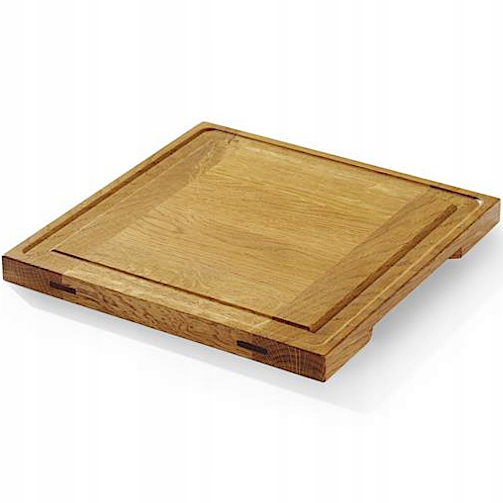 Servírovací prkénko pro podávání pokrmů Dubová 27x27 cm, tloušťka 2 cm