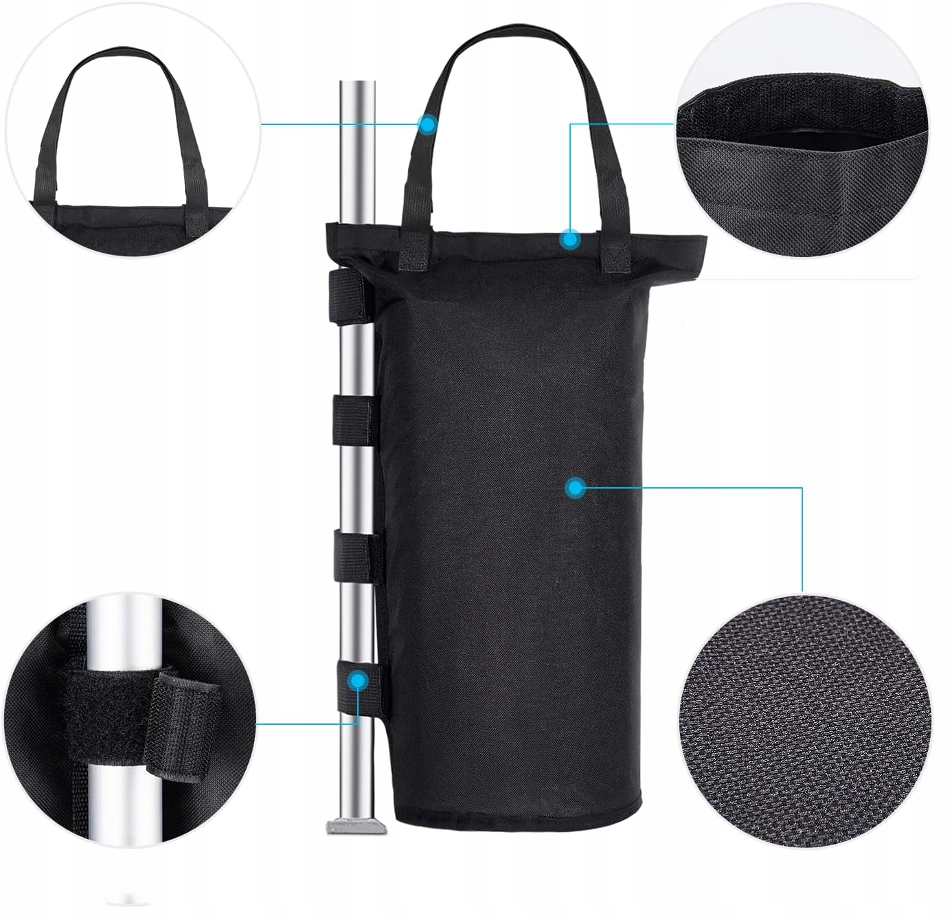 WORKÓW DO NAMIOTU, JAKOŚĆ PRZEMYSŁOWA, OBCIĄŻNIKI NA NOGI, WOREK NA PIASEK Kod producenta torby na piasek