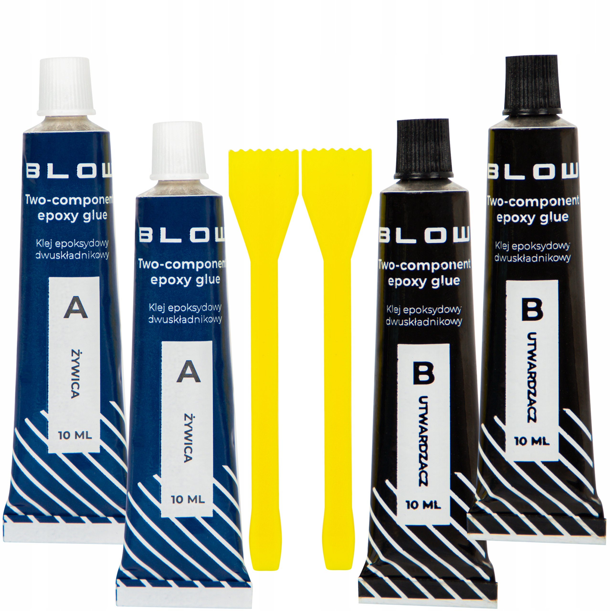 2x Dwuskładnikowy Klej Epoksydowy Mocny Stal Uniwersalny Żywica Utwardzacz
