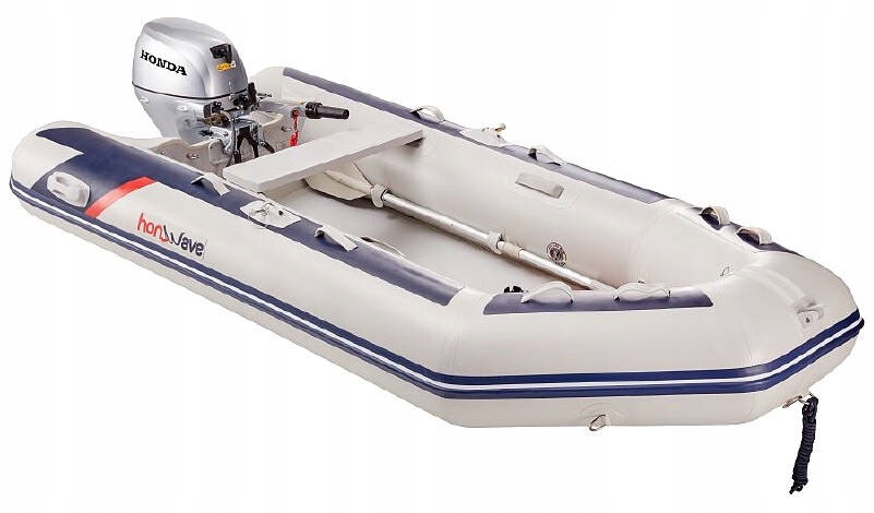 Ponton Honda HONWAVE T32-IE-3 320 cm z usztywnioną matą pneumatyczną Kolor biały