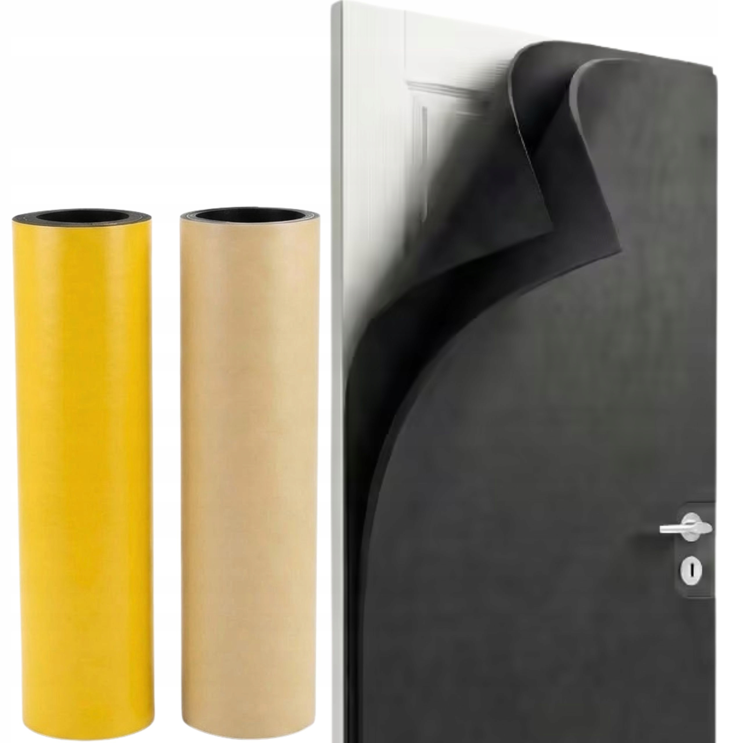 Odhlučnění dveří Termoizolace Sada Účinných Rohoží s lepidlem Abm Trade