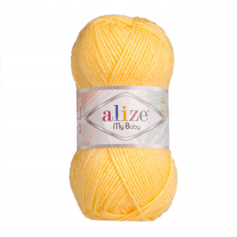 Włóczka Alize My Baby 566 żółty Nowość!!