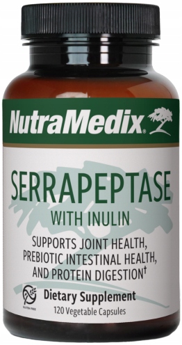 

Serrapeptase Serrapeptaza 500mg 120kaps Nutramedix