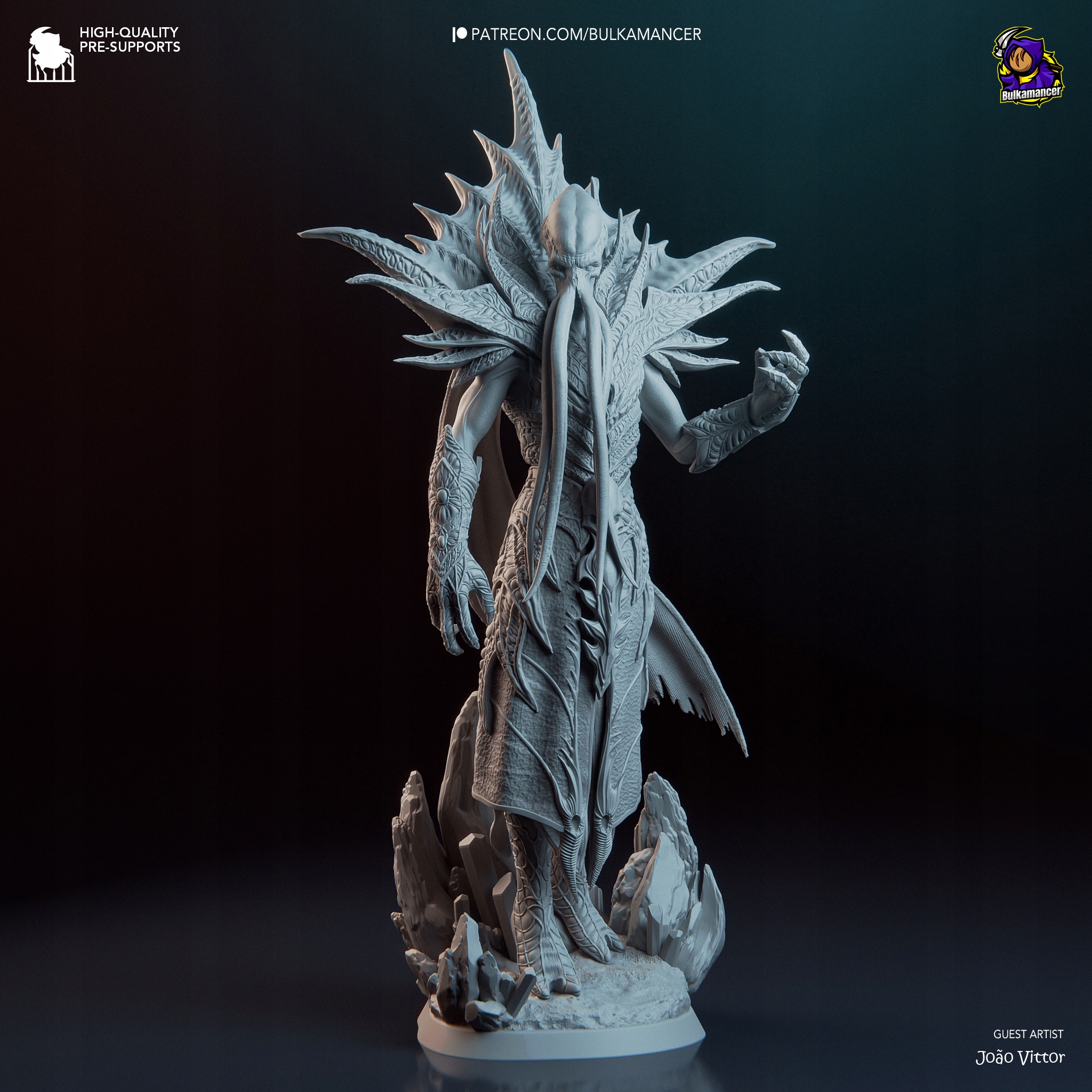 Figurka The Emperor Baldur’s Gate 3 Bulkamancer 3D tisk 14K Dárek
