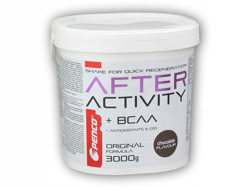 After Activity 3000g chocolate