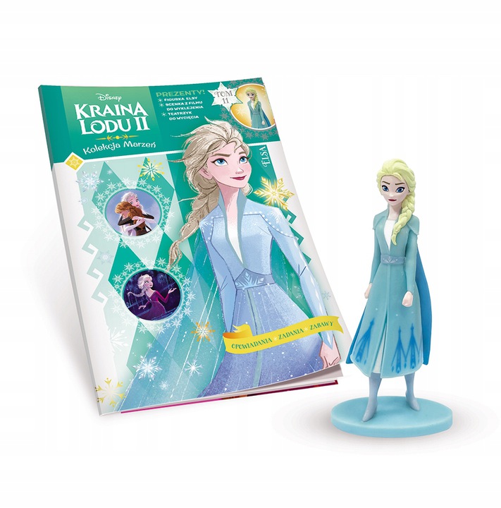 

Kraina Lodu Elsa Figurka Naklejki Zabawa Tom 11
