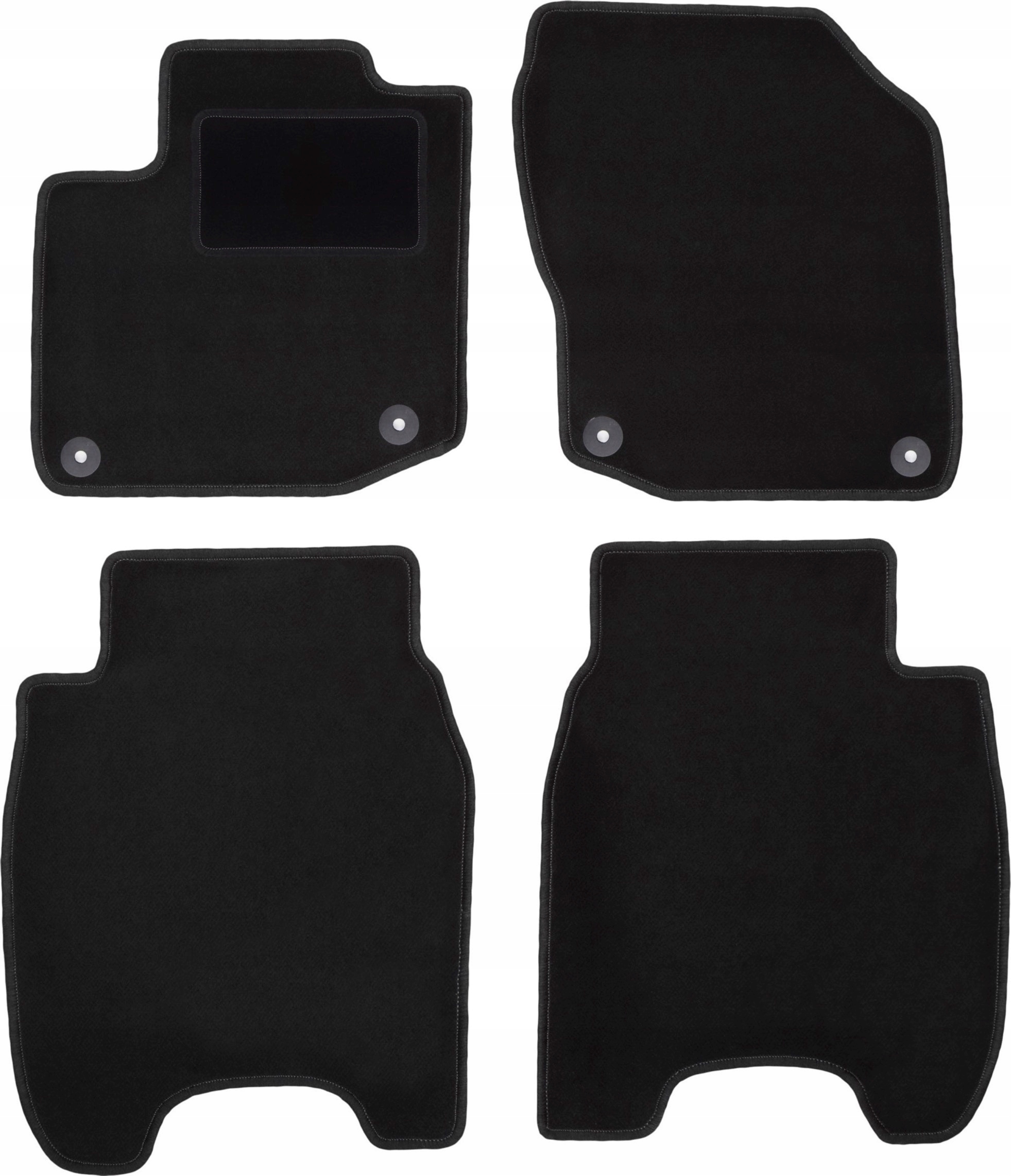 velurové autokoberce pro vůz Honda Civic IX hatchback (2012-)