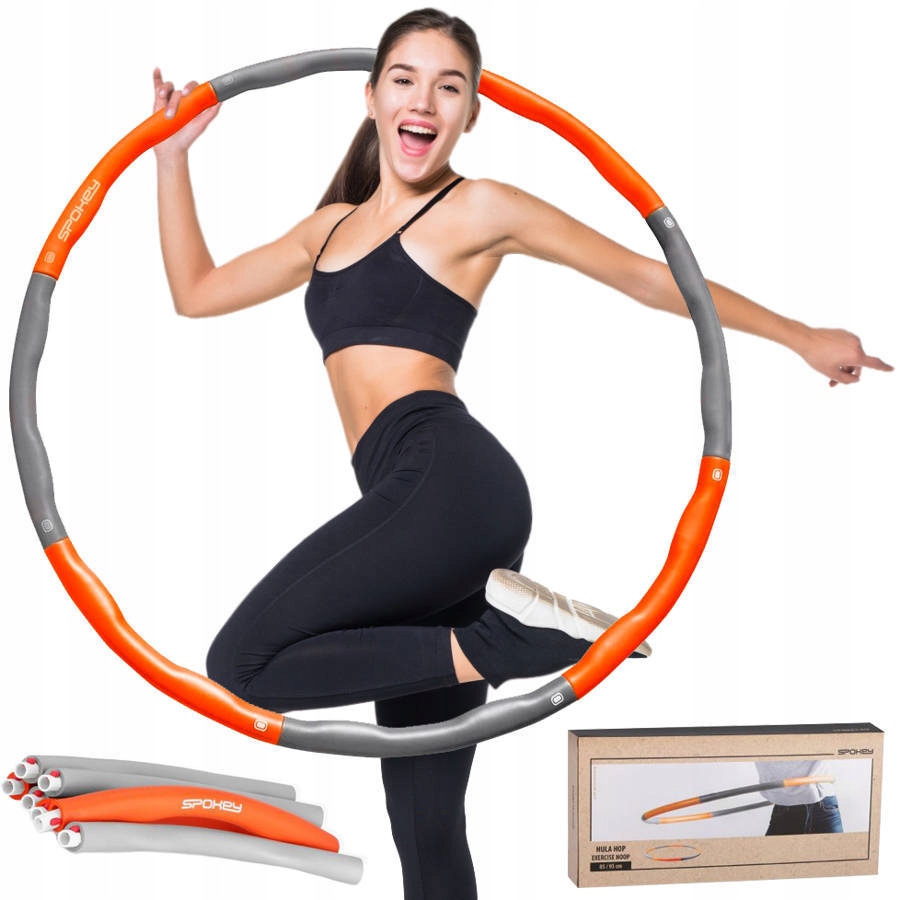 

Spokey Hula Hop Wyszczuplające Składane 95 cm