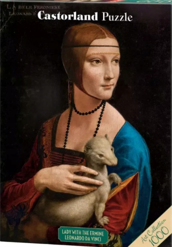 Puzzle Castorland 1000 elementów Lady with the Ermine OUTLET