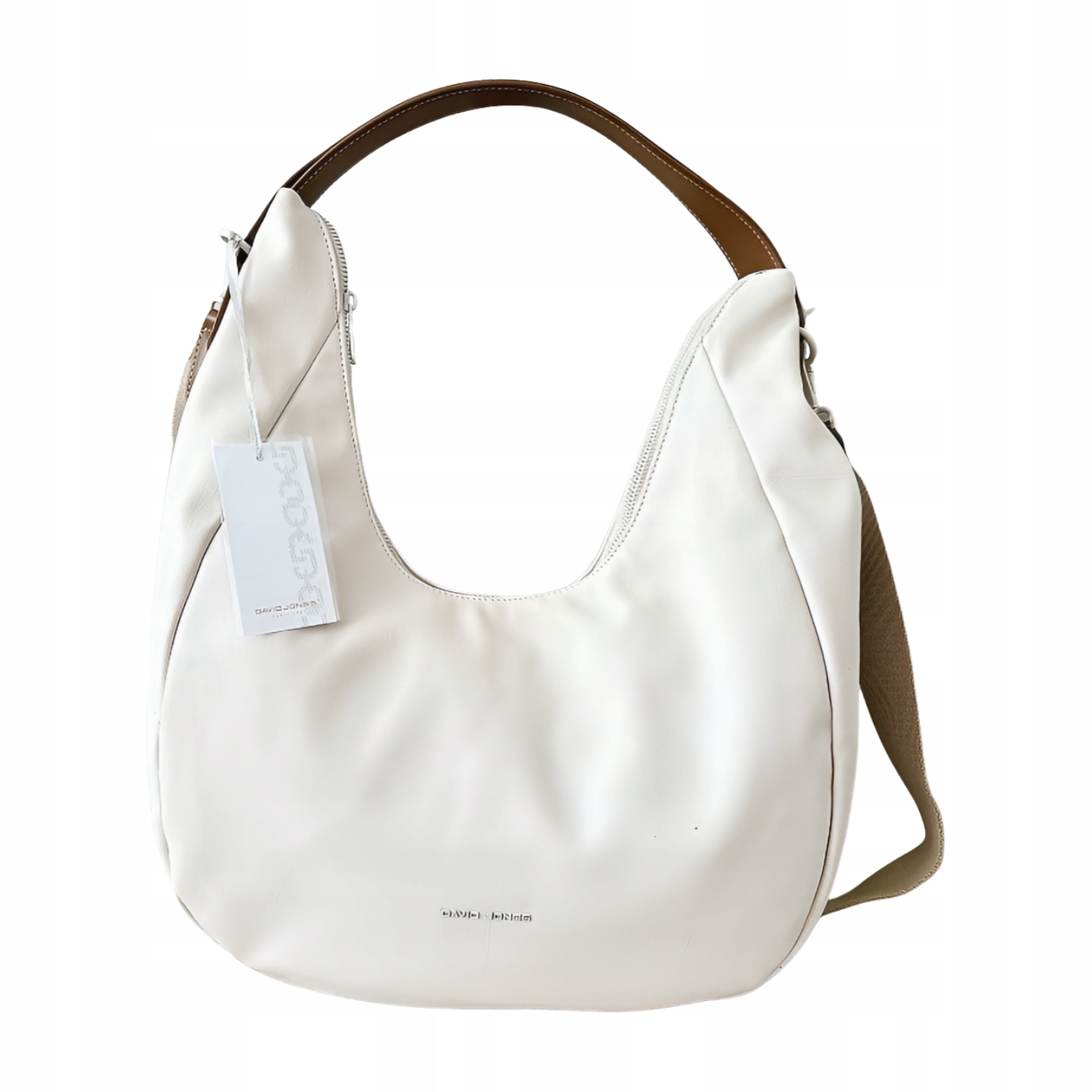 David Jones torebka shopper na ramię ecru
