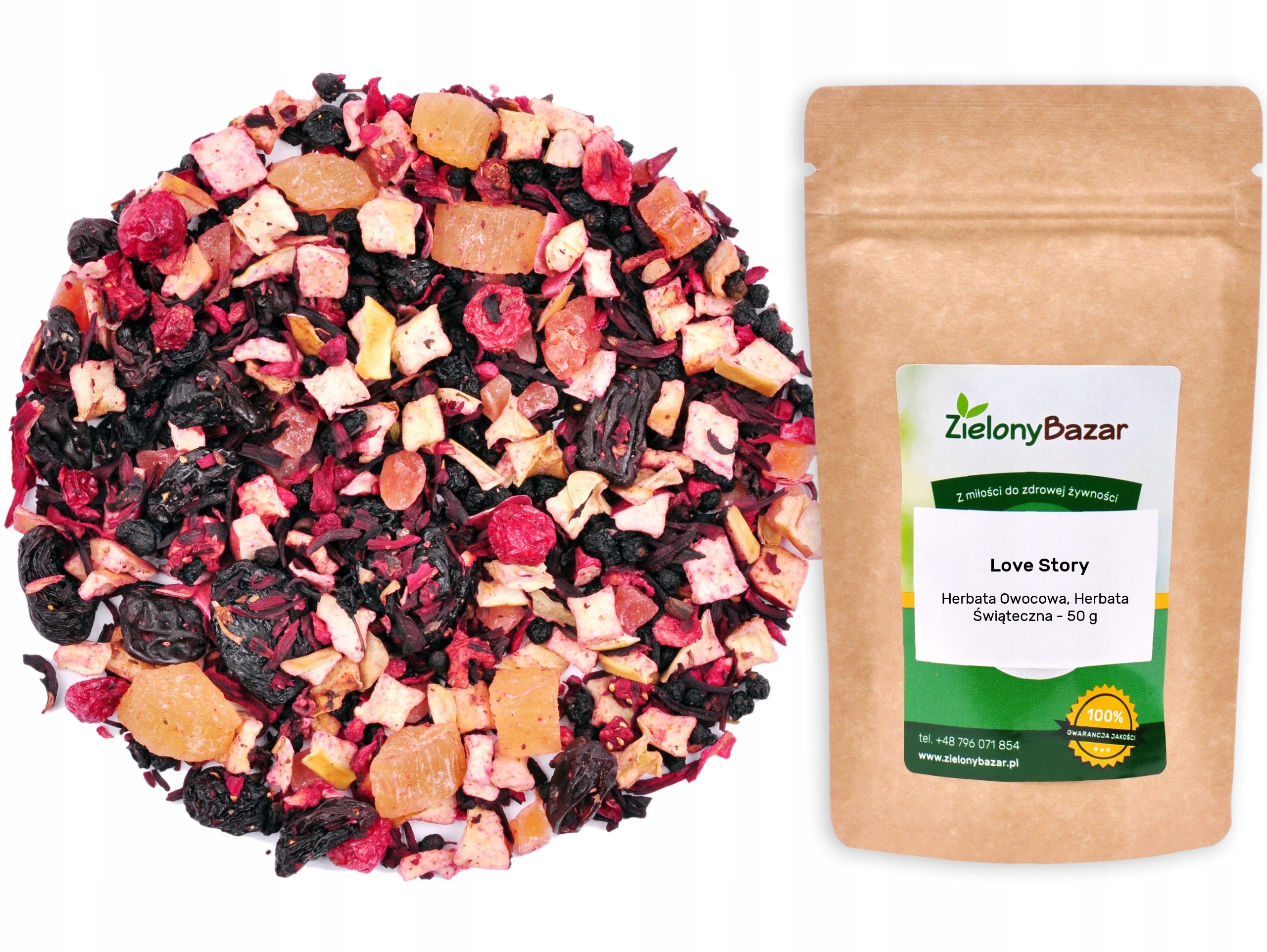 Zelený ovocný bazar čaj 50 g