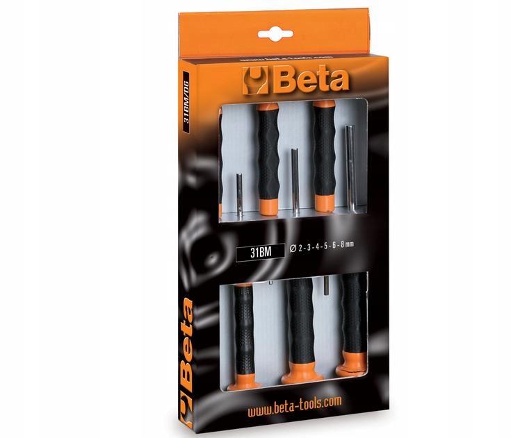 Бета цилиндрические пробойники 6шт. 31BM-D6