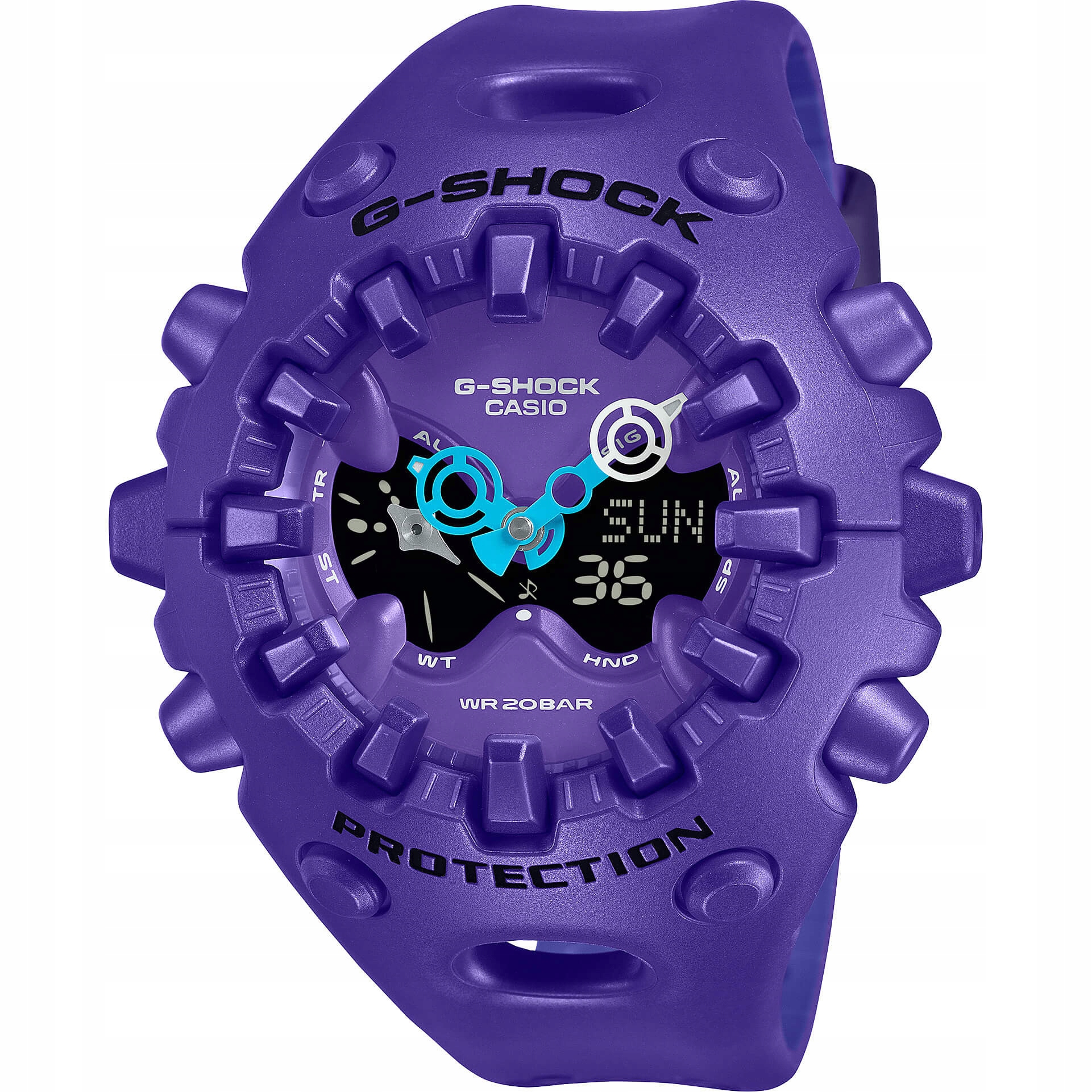 Modré Sportovní Futuristické Vodotěsné Hodinky Casio G-shock GA-V01
