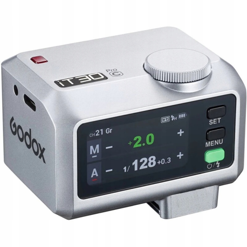 Godox iT30Pro C Mini reportážní lampa Ttl Canon (stříbrná)