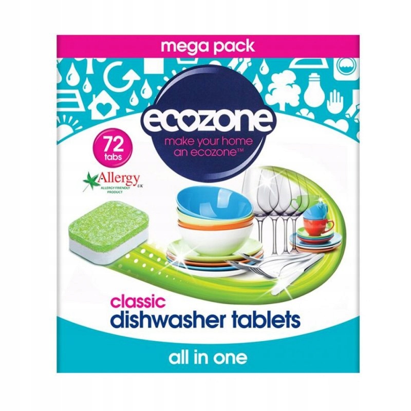 

Ecozone Tabletki Classic Do Zmywarki Błysk Naczyń